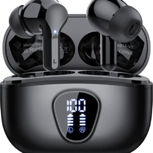 Wireless Bluetooth Earbuds – Noise Cancelling & LED Display